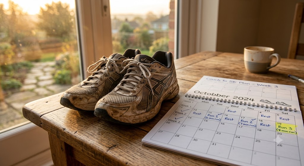 The Couch to 5K in 9 weeks running program