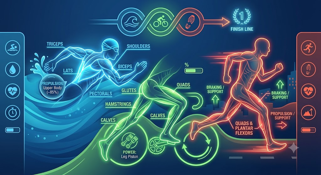 Triathlon and Fitness: How Swimming, Cycling, and Running Combine